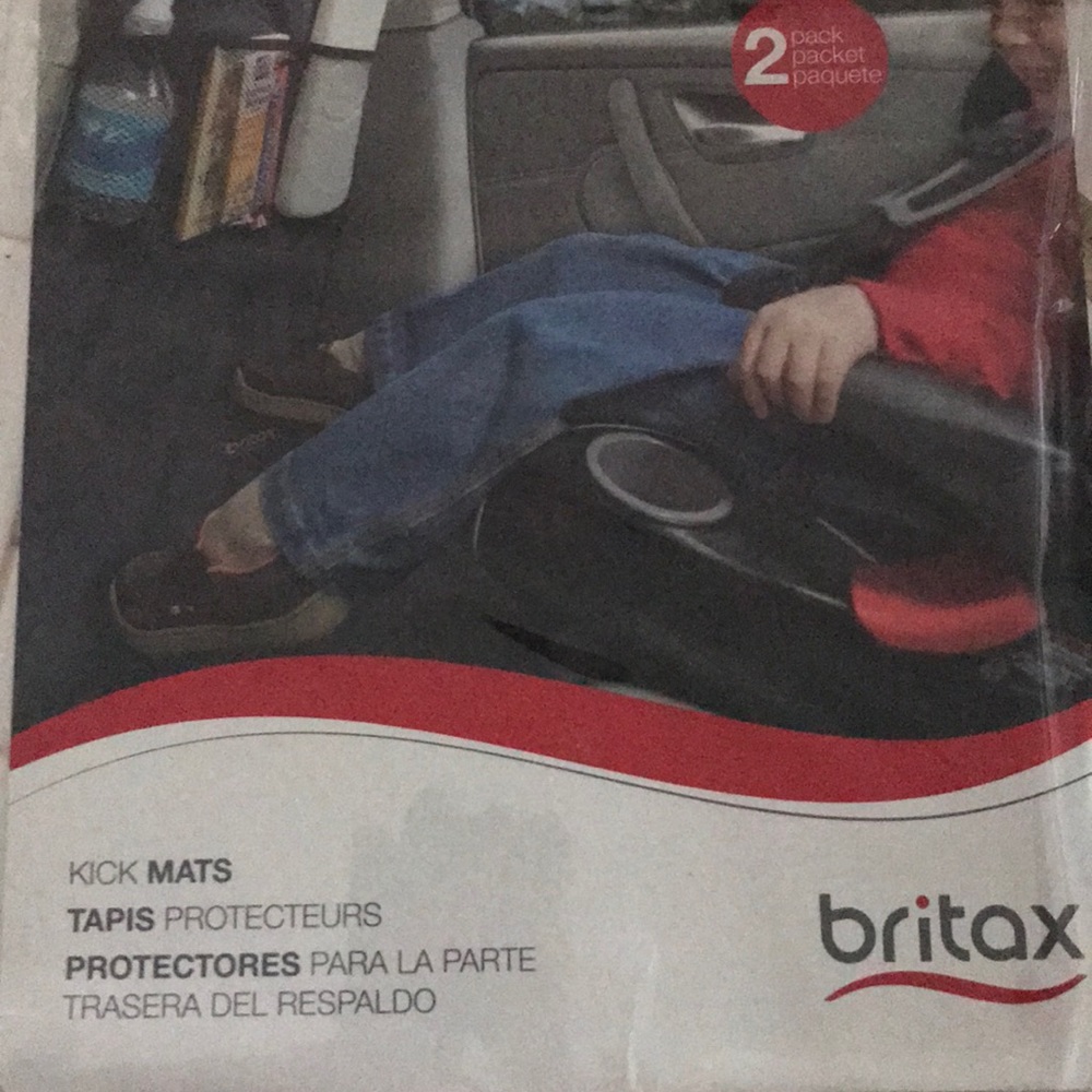 Britax kick mats back seat protection for car